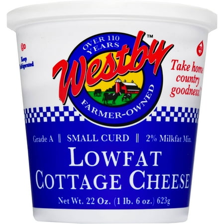 Westby Farmer-Owned 2% Low Fat Cottage Cheese, 22 Oz.