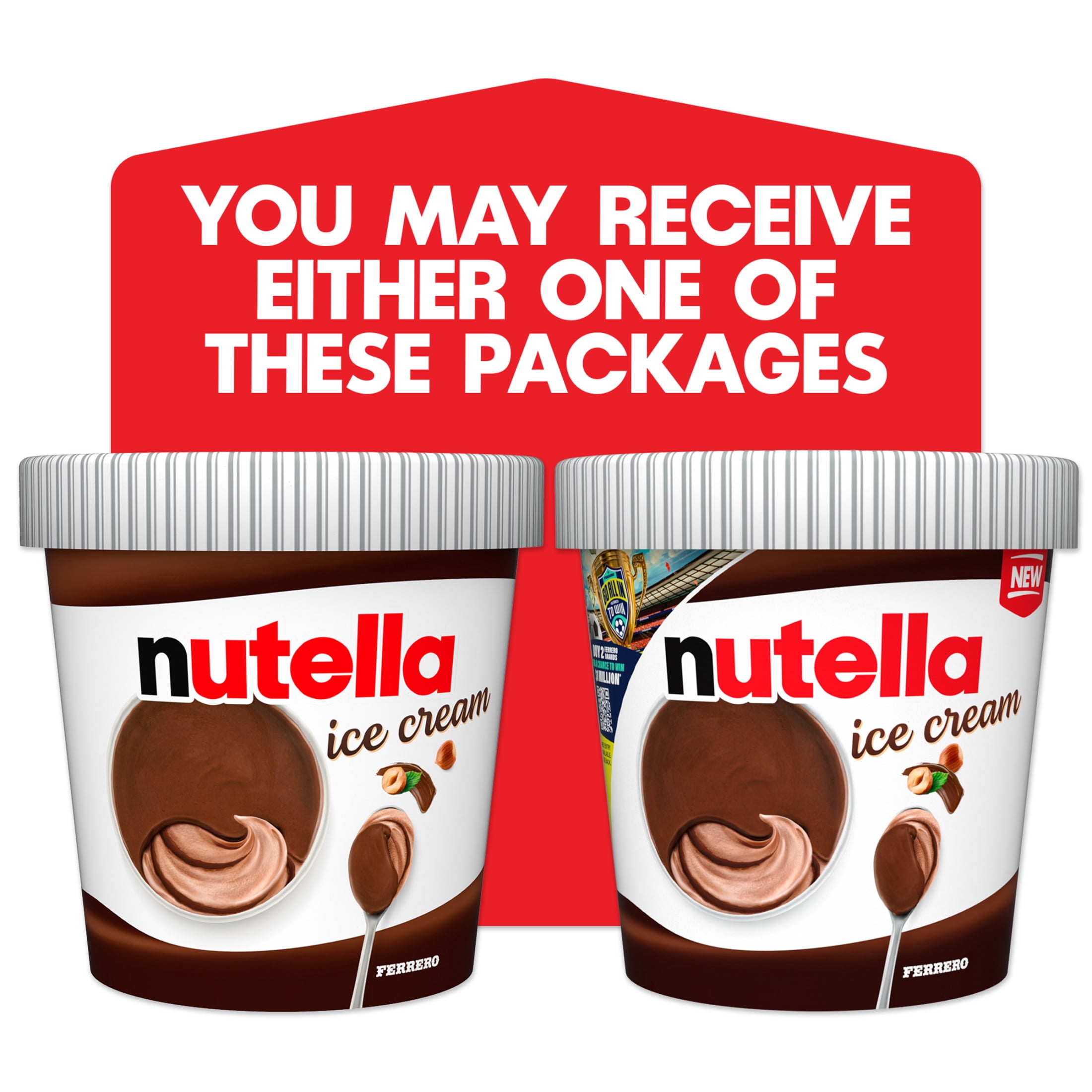 Nutella Ice Cream, 14 fl oz