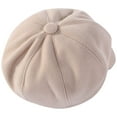 thumbnail image 5 of Ksopiavobs Newsboy Hats for Women Fashionable Newsboy Cap for Women Baker Boy Cap Winter Hats with Brim Cabbie Beret Hat, 5 of 7