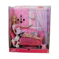 Barbie Think Pink Sofa and Doll Playset 2008 Mattel P3498