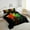 Black Red Yellow Green, variant on Erosebridal Gradient Cannabis Bedding Full Comforter Set, Black Purple Marijuana Down Comforter, Super Cozy 3 Pieces