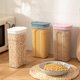 thumbnail image 4 of Latas herméticas para almacenar alimentos que no contienen cereales Caja para almacenar frutos secos y bocadillos de color azul, 4 of 5