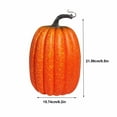 thumbnail image 4 of Pumpkin Ornament - Artificial Foam Pumpkin for Halloween Harvest Thanksgiving Fall Wedding & Party Decoration, DIY Craft Fake Pumpkin for Table Centerpiece Photograph Props, 4 of 4