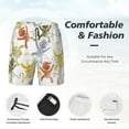 thumbnail image 5 of Daiia Cartoon Monkey Mens Swim Trunks Swim Shorts Quick Dry Swim Shorts with Mesh Lining Pockets-X-Large, 5 of 9