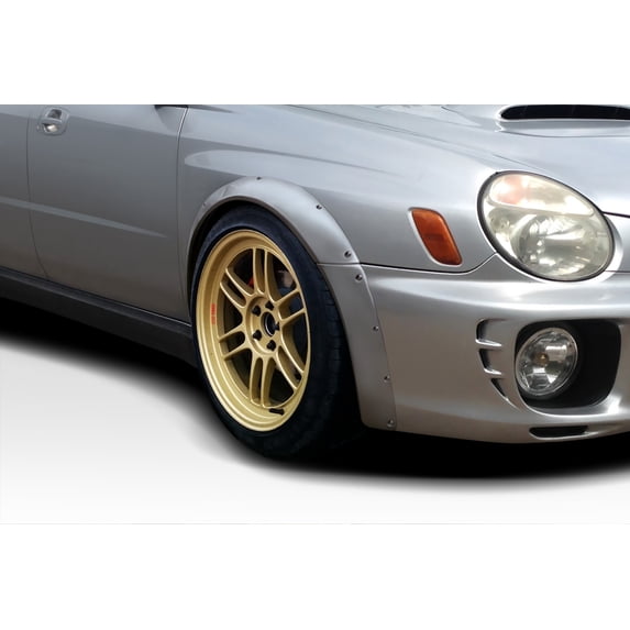 2002-2003 Subaru Impreza WRX 4DR Duraflex Race Front Fender Flares - 4 Piece