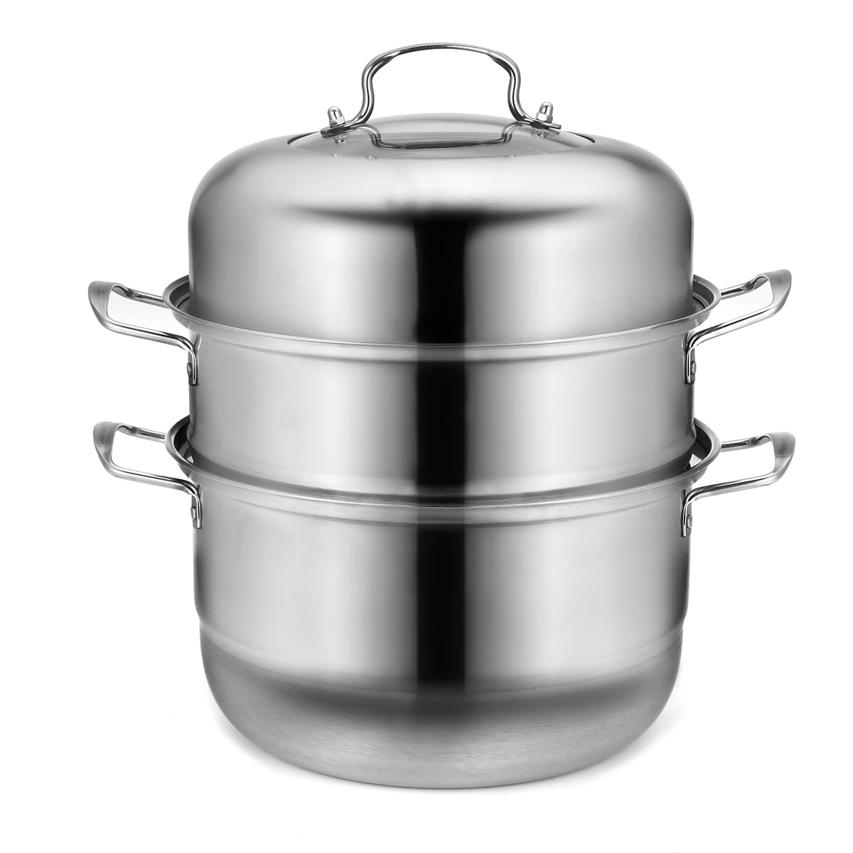 28cm Boiler Soup Pot 3-Layer Fast Steaming Stainless Steel Steam ...