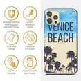 thumbnail image 4 of Case Yard iPhone-12/12-Pro Case Clear Soft & Flexible TPU Ultra Low Profile Slim Fit Thin Shockproof Transparent Bumper Protective Cover Drop Protective Cell Phone Cases (Venice Beach), 4 of 8