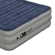 Emma + Oliver 18 Raised Inflatable Air Mattress with Internal Electric Pump, Queen Size