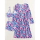 thumbnail image 4 of Traje De Baño De 3 Piezas, Bikini De 3 Piezas De Manga Larga Con Cordón En El Pecho Para Mujer Para Vacaciones De Verano, 4 of 6