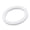 24x18x2mm, variant on Flat Washers 18mm OD 8mm ID 2mm Thick Flange Gasket, White Pack of 20