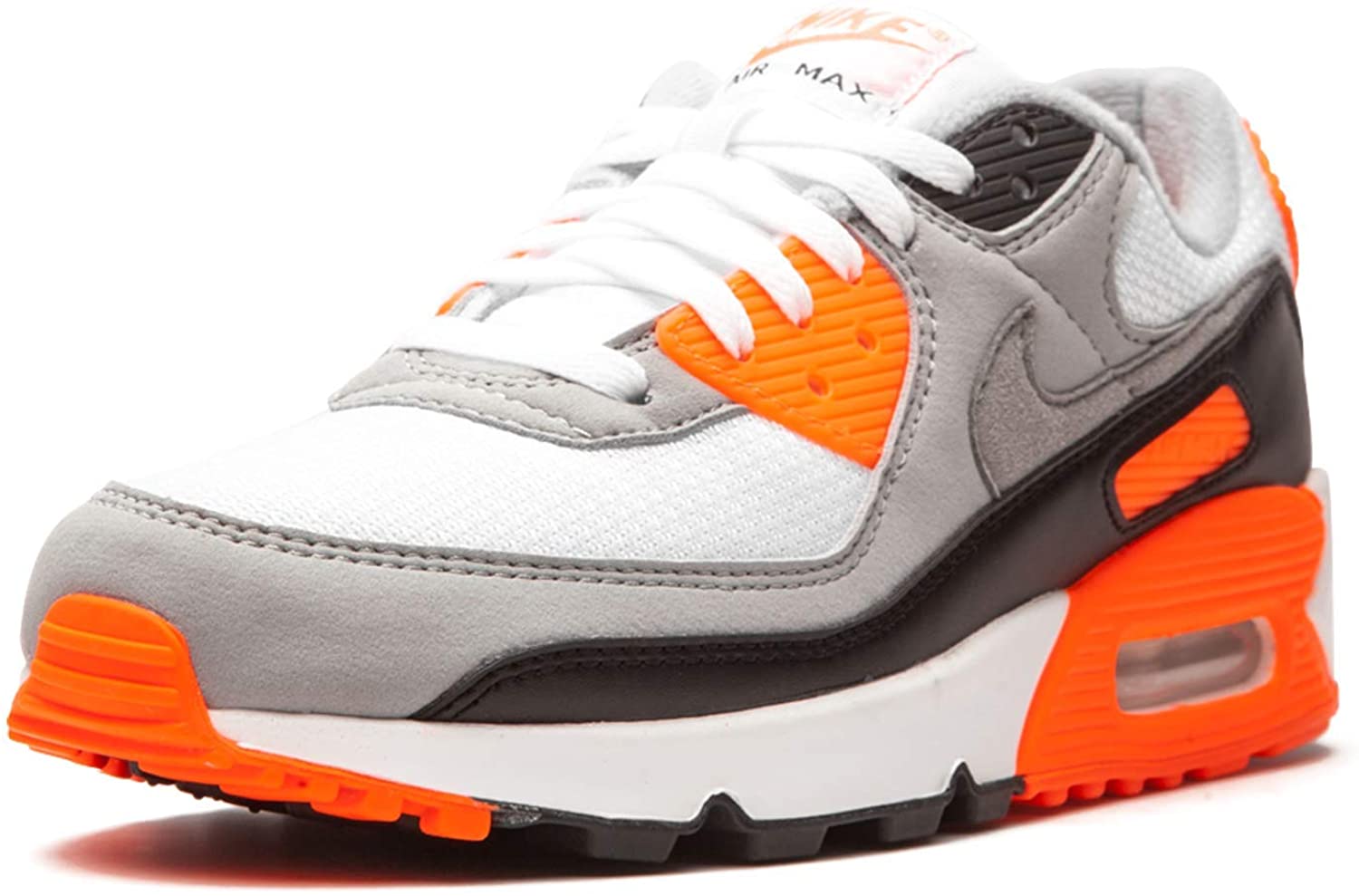 Nike Air Max 90 Recraft Total Orange - CW5458-101 - Walmart.com