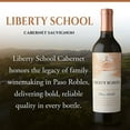 thumbnail image 5 of Liberty School Cabernet Sauvignon California Red Wine, 750 ml, Glass Bottle, 13.5% ABV, 5 of 8