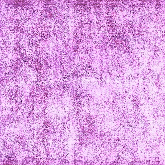Ahgly Company Indoor Square Persian Purple Traditional Area Rugs, 7' Square