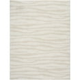 thumbnail image 2 of Nourison Modern Shag 3'11" x 5'11" Ivory Beige Modern Indoor Rug, 2 of 8