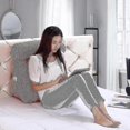 thumbnail image 4 of Regenboghorn Super Large Back Cushion / Lumbar Support / Lumbar Pillow / Wedge Pillow With 1 Cylinder Kiseen Improves Posture And Prevents Lower Back, 4 of 4