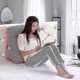 thumbnail image 4 of Regenboghorn Super Large Back Cushion / Lumbar Support / Lumbar Pillow / Wedge Pillow With 1 Cylinder Kiseen Improves Posture And Prevents Lower Back, 4 of 4