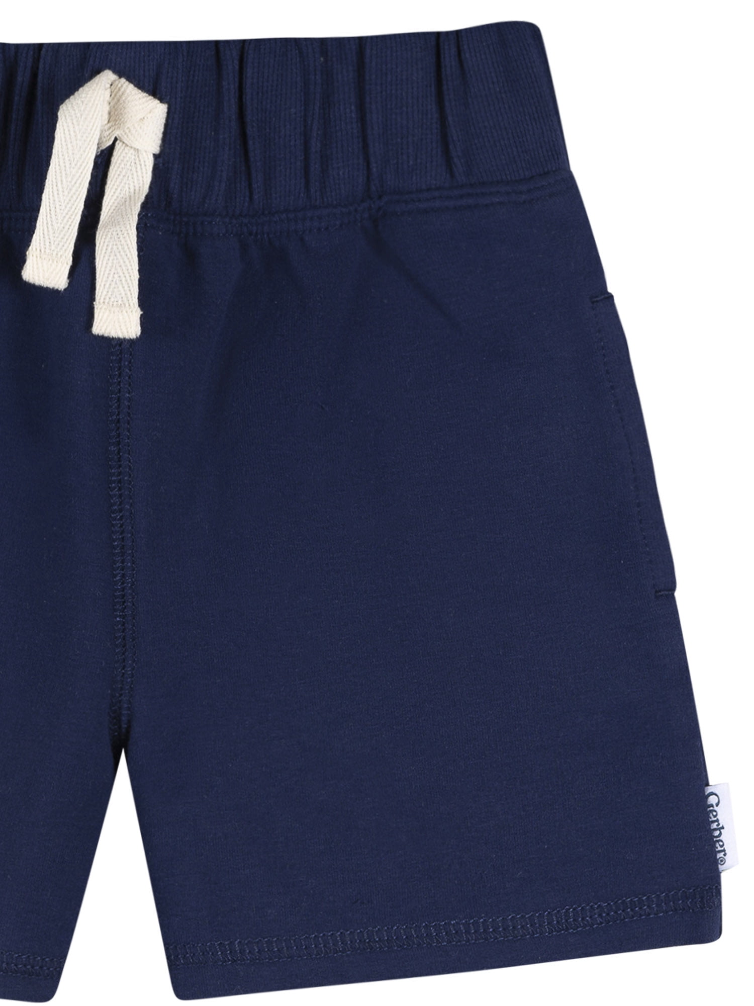 Gerber Baby and Toddler Boy Knit Shorts, 3-Pack, Sizes 0/3 Months - 5T