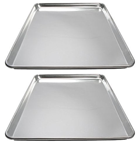 alxp 1826 full size sheet pans set of 2 18 inch x 26 inch full size sheet pan