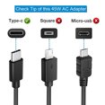 thumbnail image 1 of 45W USB-C AC Cargador para Lenovo Chromebook C330 300e 100e 500e S330, 1 of 2