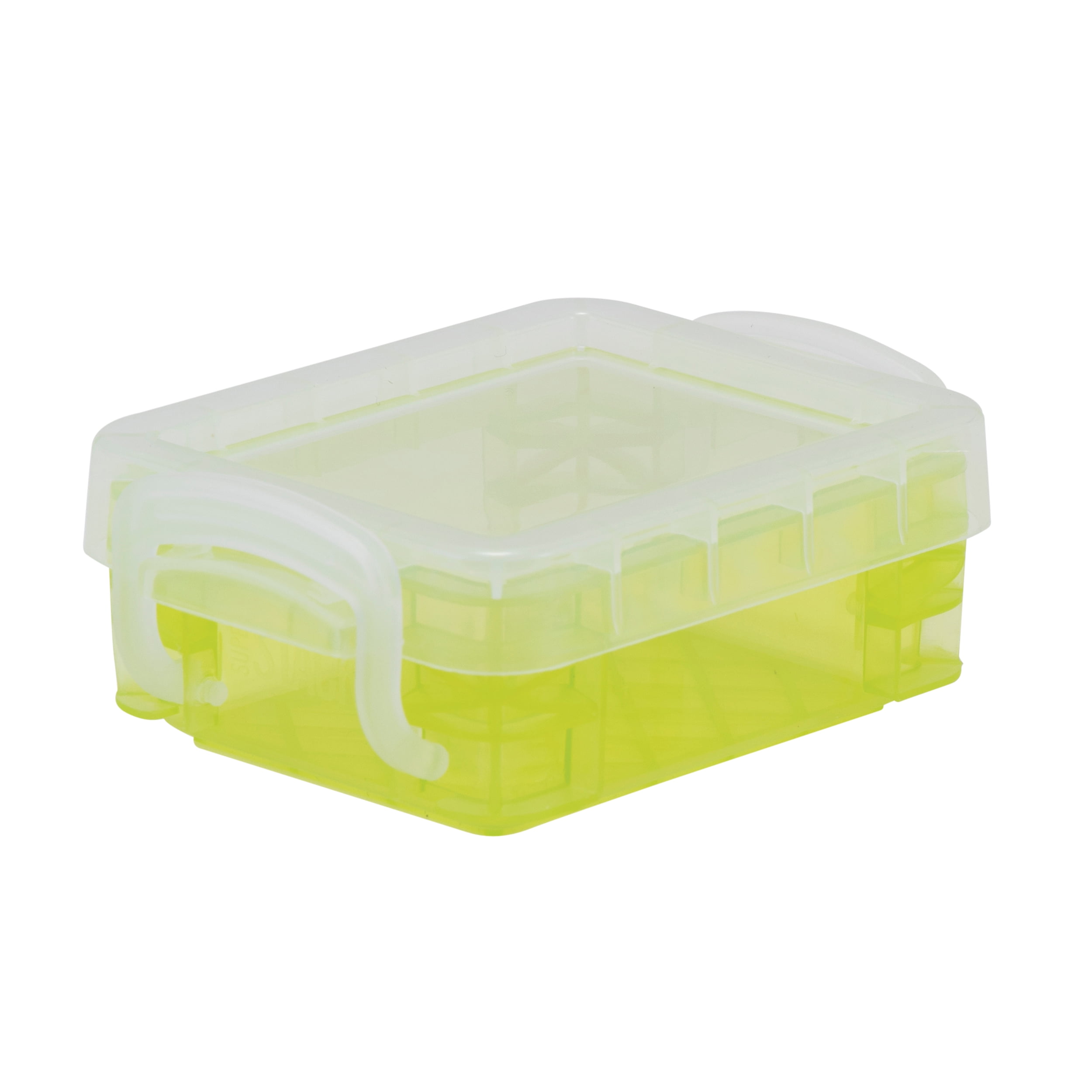 Super Stacker 3 Count (36 total) Assorted  Color Bitty Boxes - Storage Organizer for Office and Craft Supplies - 12 Bulk Pack