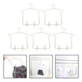 thumbnail image 1 of 5 perchas para ropa de , perchero para muebles, micropaisaje, accesorios para muñecas, juegos de simución, perchas para ropa de muñecas con clips para Pta Hugo Colgador de ropa de casa de muñecas, 1 of 10