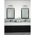 thumbnail image 4 of Replay Collection Three-Light Black Etched Glass Modern Bath Vanity Light, 4 of 8
