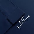 thumbnail image 4 of Cortinas Blackout Joydeco Térmicas Aislantes Azul Marino 213 cm, 4 of 9