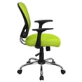 thumbnail image 6 of UrbanPro Mid Back Mesh Office Chair in Green, 6 of 9