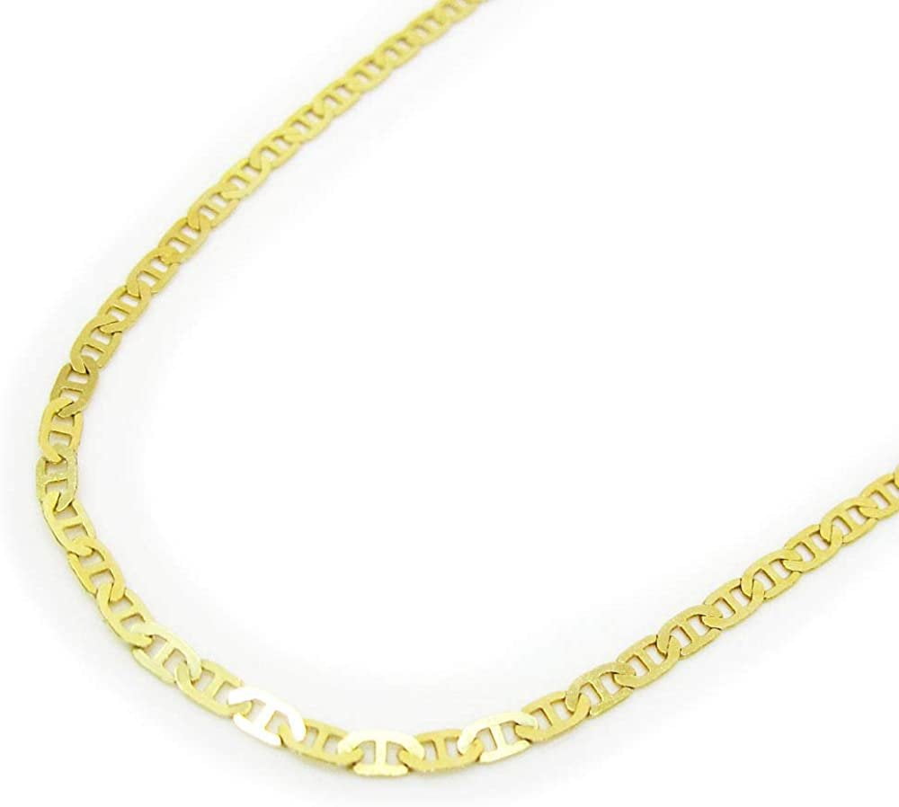 14k 1.5mm Anchor Link Chain 