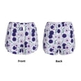 thumbnail image 3 of Balery Daisies Flowers Pantalones cortos deportivos para mujer con forro y dos bolsillos, elásticos, para entrenamiento, gimnasio, yoga-Small, 3 of 7