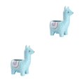 thumbnail image 2 of Macetas suculentas Toystoory Ligeras y portátiles Alpaca azul cielo 2Conjunto, 2 of 6