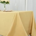 thumbnail image 5 of BalsaCircle 90" x 156" Premium Polyester Rectangular Tablecloth Table Linens Champagne, 5 of 5