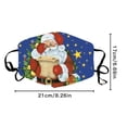 thumbnail image 3 of Xingzhi Christmas Themed Face Mask Dustproof Breathable Printing Mask with Elastic Ear Band Type 8, 3 of 7
