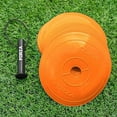 thumbnail image 4 of FORZA Flat Training Marker Cones | Durable Multi-Colored Sports Marker Cones for Sports & Fitness Drills - Pack of 50, 4 of 5