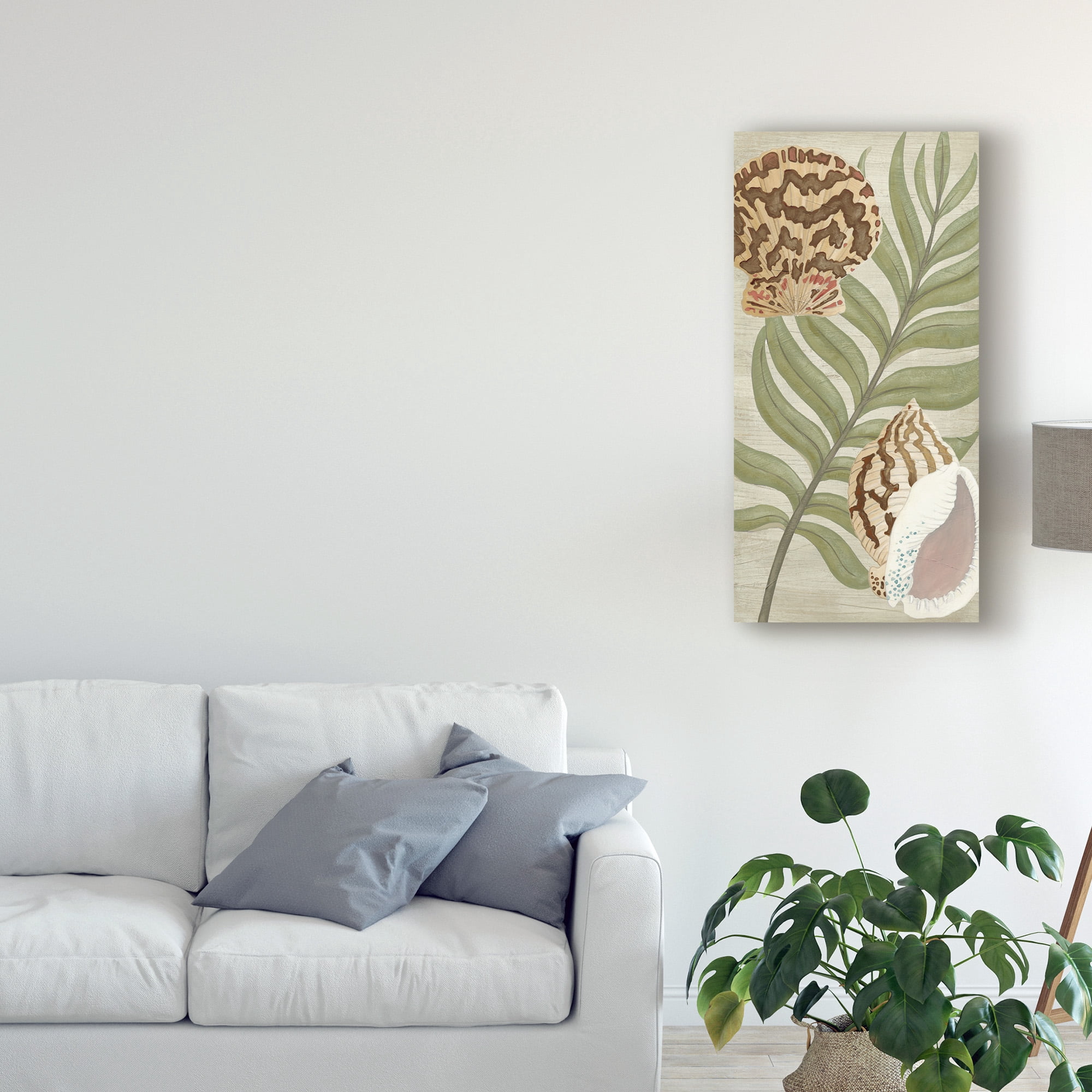 Palm Beach I' Canvas Art by June Erica Vess