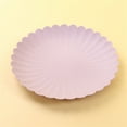 thumbnail image 3 of Trash Tray Rubbish Creative Feel Comfortable Use With Confidence Specialty Plate Plastic Disc Not Easily Broken Table Small Disc Purple Small, 3 of 6