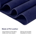 thumbnail image 4 of Uxcell PU Synthetic Leather, Soft Faux Frosted Leather Sheet 160x10cm/5.25x0.33ft Dark Blue for DIY Handicraft, 4 of 5