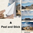 thumbnail image 4 of Peel and Stick Wallpaper Waterproof Ancient ruins plateau Monte Alban Mexico Wall Mural Decor Self Adhesive and Removable 100in x 144in, 4 of 8