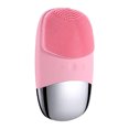 thumbnail image 1 of Mini portátil eléctrico limpieza facial cepillo masajeador de silicona herramienta 5 engranajes ajustable cara lavado poro removedor casero viajar rosa Guardurnaity CE005081-01B, 1 of 7