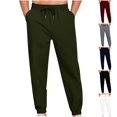 thumbnail image 1 of Styesk Pantalon Homme Couleur Unie Décontracté à Cordon Longueur Complète, 1 of 6
