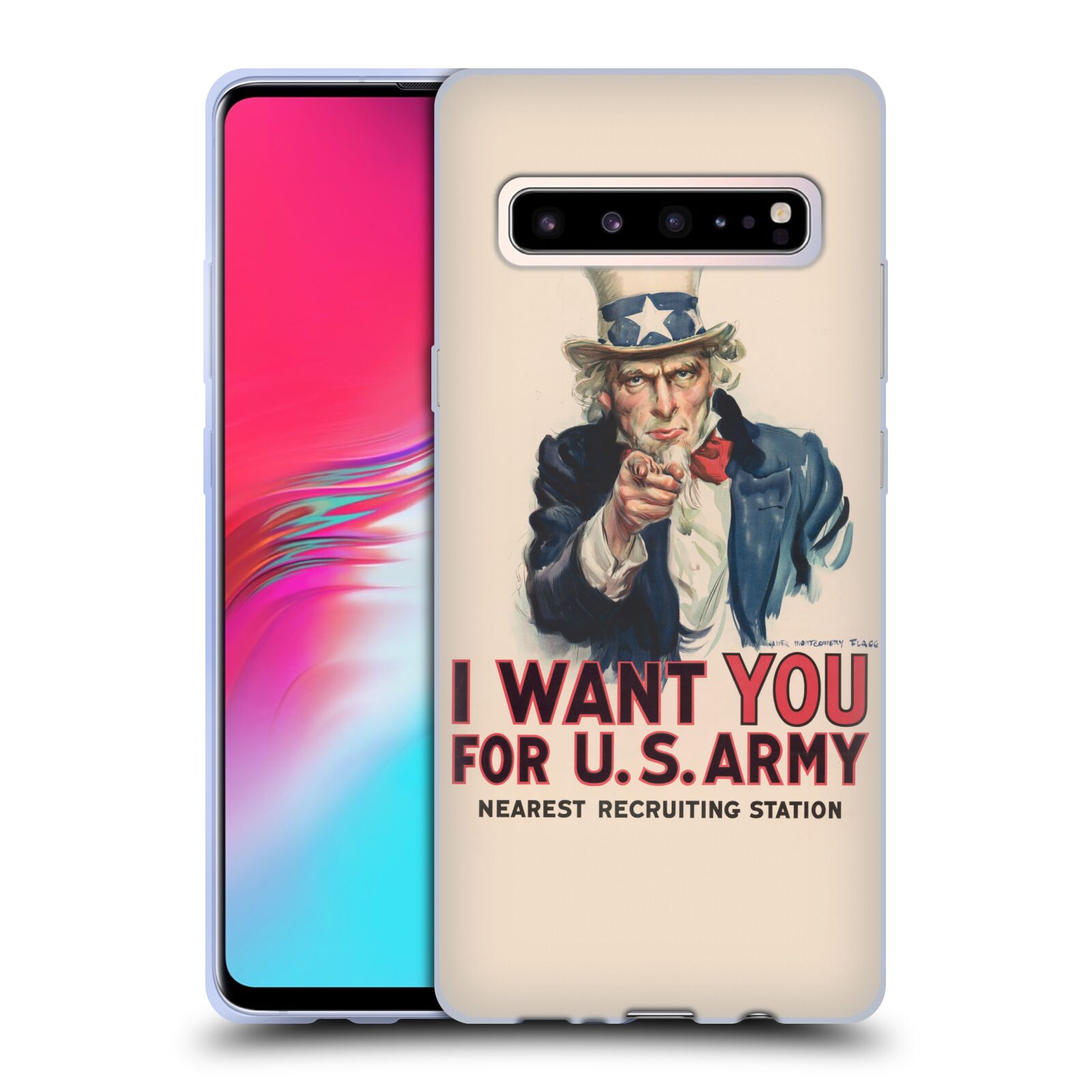 Head Case Designs Officially Licensed U S Army Key Art Uncle Sam Poster Soft Gel Case Compatible With Samsung Samsung Galaxy S10 5g Walmart Com Walmart Com