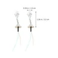 thumbnail image 2 of SHISUYAN 2PCS Micro Landscape Hanging Lamps Miniature Ceiling Lights Sand Table Ornaments, 2 of 8
