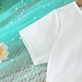 thumbnail image 4 of WOYY Toddler Girls Outfits Sleeveless Mesh Dress with Short Sleeve Cardigan, Sizes 3-4T, 4 of 8