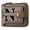 Light Brown-N, variant on Customized Men's Name Wallet Gift - Fashionable Brown Faux Leather Wallet, With Engraved Design, Snap Closure, Zipper Card Holde