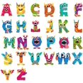 thumbnail image 1 of 26PCS Letter 5D Diamond Painting Stickers Kits for Kids Creative Crystal Rhinestone Painting by Numbers Kits DIY Gift for School Day/Birthday, 1 of 7