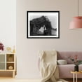 thumbnail image 3 of Historic Framed Print, [U.S. soldier inspects demolished locomotive and tender at Munster, Germany railroad yards, bombed by the RAF and U.S. 8th AF], 17-7/8" x 21-7/8", 3 of 9