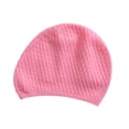 thumbnail image 4 of Gorro de natación unisex, gorro de baño, gorro de ducha, gorro de ducha para cabello rizado corto, mediano y largo Rosa, 4 of 9