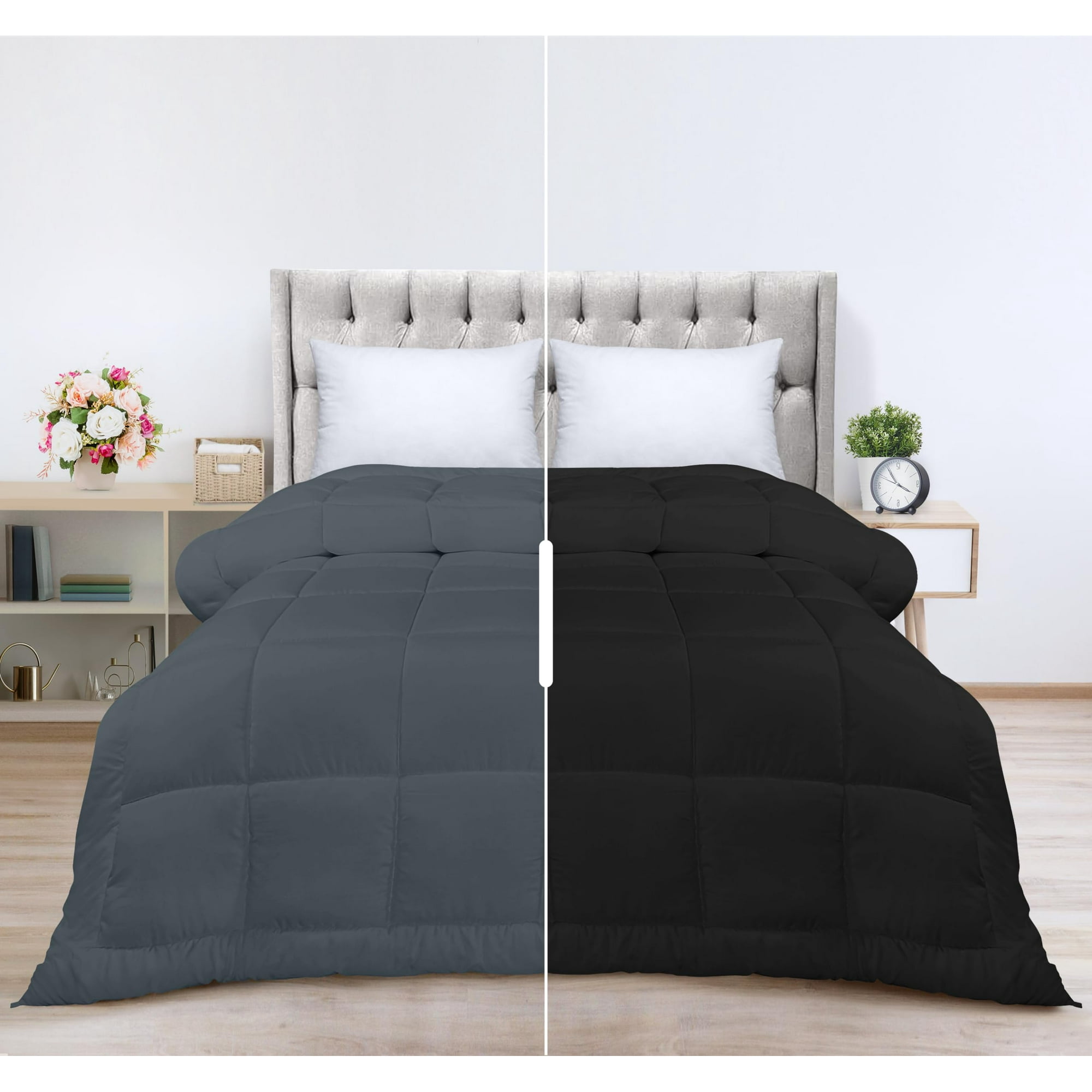 Quilted bed comforters discount