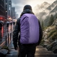 thumbnail image 5 of Backpack Rain Cover, Waterproof 100% Polyester Protector with Adjustable Elastic Strap, Fits 20L-80L Backpacks for Hiking Cycling Commuting Travel Daily Use, 5 of 6