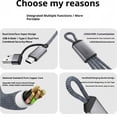 thumbnail image 3 of tamizeot Premium Multi-Functional Store, Fast Watch Chargers, , USB-C For Phone+TypeC+Watch Fast Charging 18W, 3 of 6